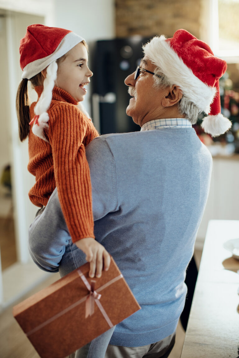 Happy Grandfather in Canada on Super Visa.